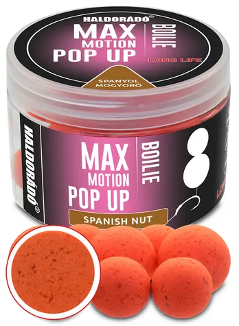Haldorádó Pop-Up Boilies Max Motion 50g 16+20mm Španělský ořech