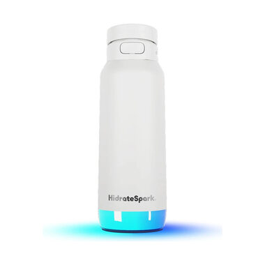 HidrateSpark PRO 2 Chytrá lahev s brčkem 950 ml bílá