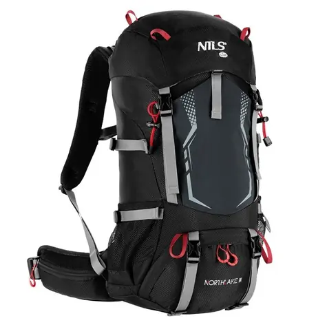 NILS Camp NC1993 Northlake černý / Turistický batoh / 30L + 10L