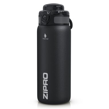 ZIPRO Termoláhev 700 ml z nerezové oceli černá