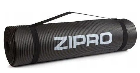 ZIPRO Tréninková podložka 180 cm x 60 cm x 1 cm černá