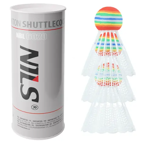NILS NBL6020 Badmintonové míčky 3 ks