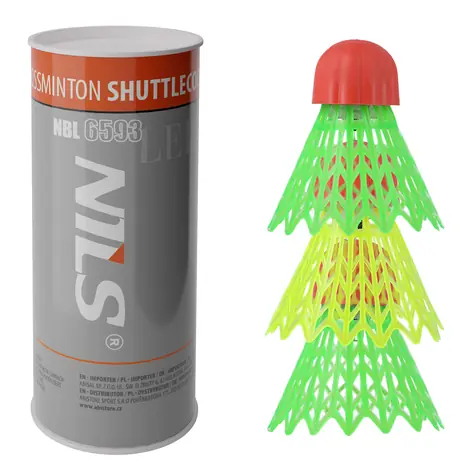 NILS NBL6593 Crossmintonové míčky s LED 3 ks