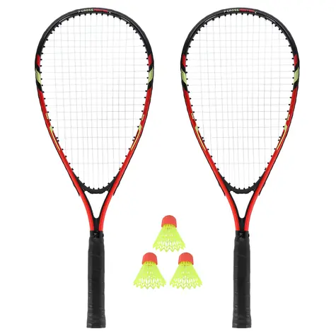 NILS NRS001 Crossmintonový set červený
