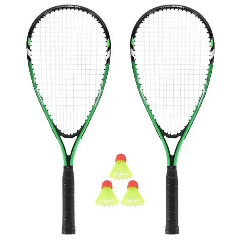 NILS NRS001 Crossmintonový set zelený