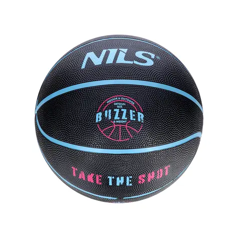 NILS NPK271 Buzzer 7 Basketbalový míč  černý