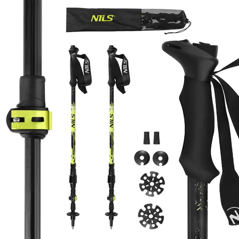 NILS TK8608 Automatické trekingové hole