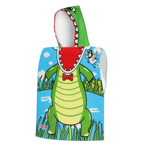 NILS aqua NAR20 Ručník - pončo z mikrovlákna Crocodile