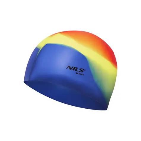 NILS Aqua NQC Multicolor M04 Silikonová čepice