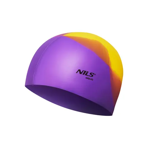 NILS Aqua NQC Multicolor M11 Silikonová čepice