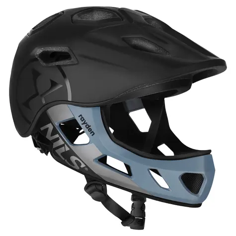 NILS Extreme MT401 Full face přilba s odnímatelným chráničem brady