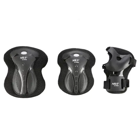 NILS Extreme H8334 Souprava chráníčů černá