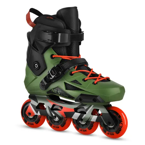 NILS Extreme NA1601 Slayd Slalomové brusle zelené