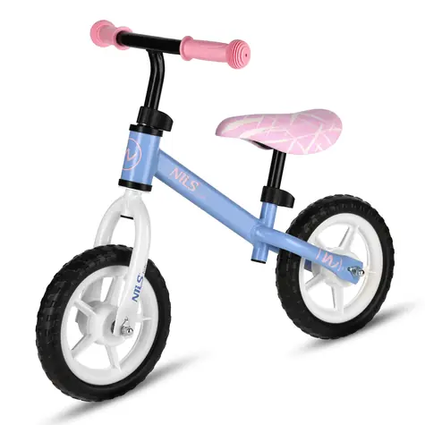 NILS Fun RB134 10" Dětské odrážedlo modré