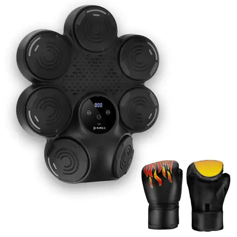 HMS TB30 Elektronický boxerský terč s LED / Bluetooth a rukavicemi (Music Boxing Machine)