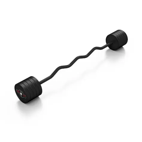 MARBO MW-SG-40-L Lomená, obouruční činka, 40 kg, černá