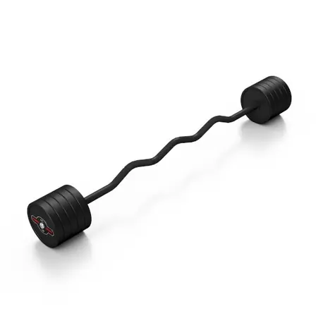 MARBO MW-SG-45-L Lomená, obouruční činka, 45 kg, černá