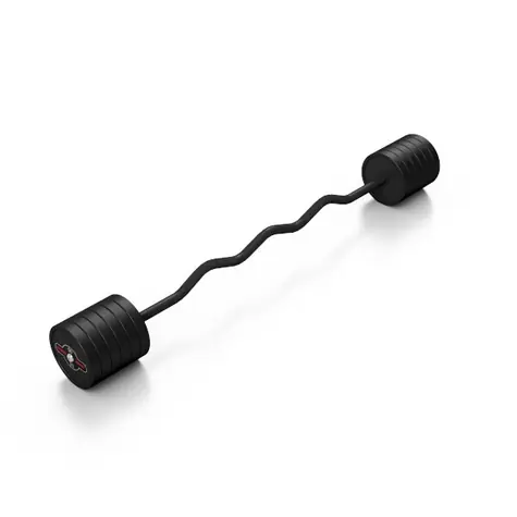 MARBO MW-SG-50-L Lomená, obouruční činka, 50 kg, černá