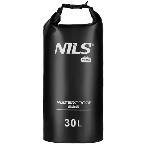 NILS CAMP Nepromokavý vak  NC1703 30L černý