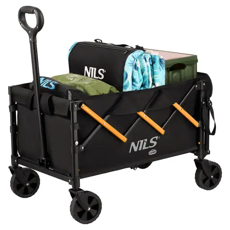 NILS CAMP Kempingový vozík  NC2608 oranžový