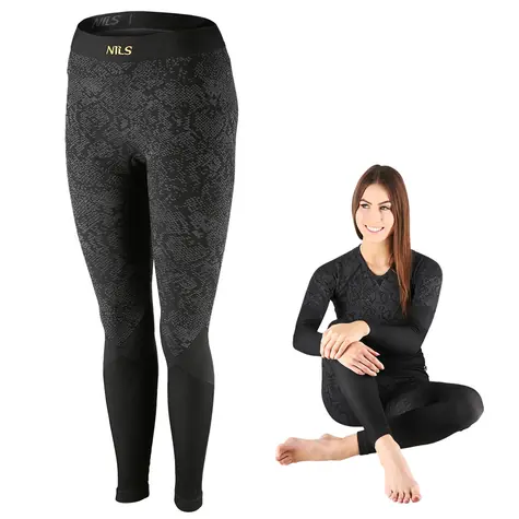 NILS BTS0062 VEL.L/XL ROSA ČERNÉ DÁMSKÉ FUNKČNÍ SPODKY  