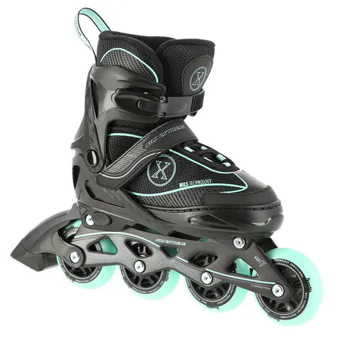 NILS EXTREME NA11008 ZELENÉ VEL.M(35-38) KOLEČKOVÉ BRUSLE 