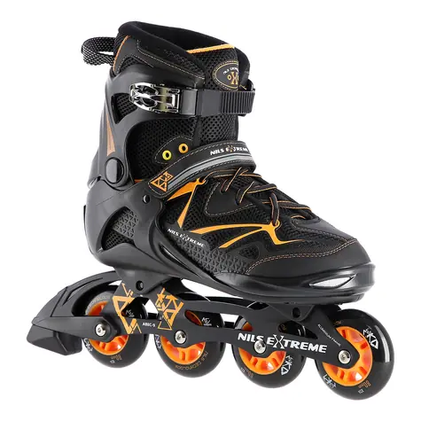 NILS EXTREME NA9022 ORANŽOVÉ VEL.40 KOLEČKOVÉ BRUSLE 