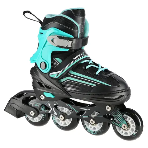 NILS EXTREME NH18190 ČERNO-MODRÉ VEL.M(34-38) BRUSLE 2V1 
