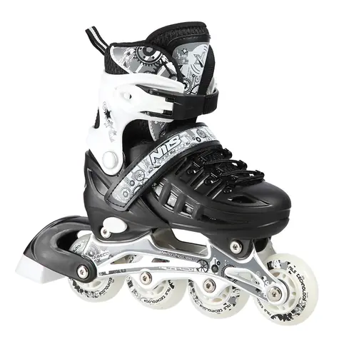 NILS EXTREME NH10905 ČERNÉ VEL.M(35-38) ZIMNÍ BRUSLE 4V1 