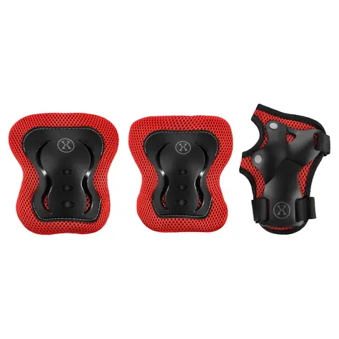 NILS EXTREME H320 ČERVENÁ VEL.XL SOUPRAVA CHRÁNIČŮ 
