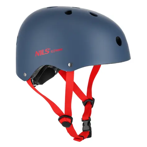 NILS EXTREME MTW001-1 ŠEDO-ČERVENÁ VEL.L(58-61CM) HELMA 