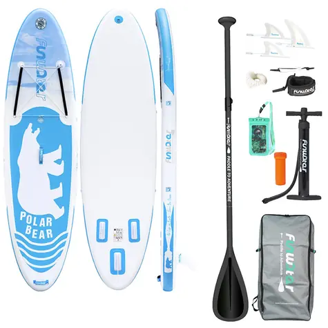 FunWater Nafukovací Paddleboard SUPFW07A 320cm modrá / příslušenství 