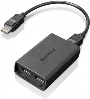 Lenovo DisplayPort na Dual DisplayPort Adaptér