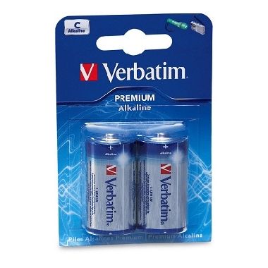 Verbatim baterie C Alkaline / 1.5 V / 2 ks / blistr