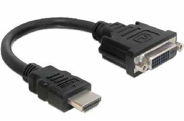 DeLock adaptér HDMI samec > DVI 24+1 samice / 20 cm