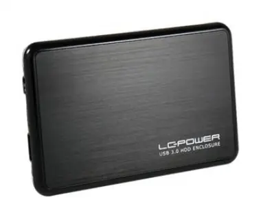 LC Power LC-25BUB3 box pro 2.5" HDD SATA / USB 3.0 / Černý