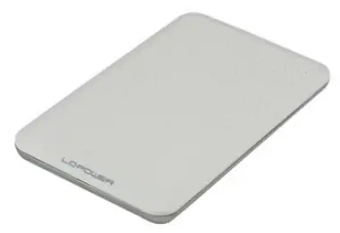 LC Power LC-25WU3 box pro 2.5" HDD SATA / USB 3.0 / Bílý