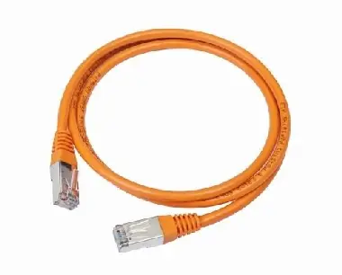 Gembird UTP CAT5E 1 m oranžová / patch kabel / s ochranou