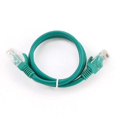 Gembird UTP CAT5E 3 m zelená / patch kabel / s ochranou