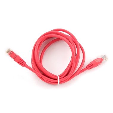 Gembird UTP CAT5E 3 m červená / patch kabel / s ochranou