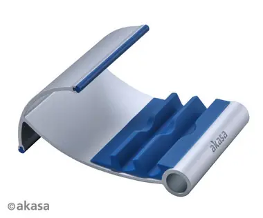 AKASA stojánek na tablet AK-NC054-BL hliníkový, stříbrný/modrý