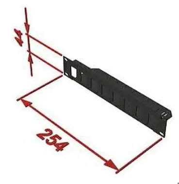 Triton 10" patch panel / 8 modulů