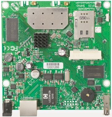 MikroTik RB912UAG-2HPnD / RouterBOARD / 802.11b/g/n / RouterOS L4 / miniPCIe