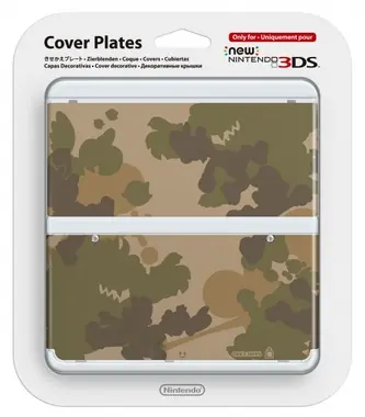 3DS new Cover Plate 17 / Camouflage
