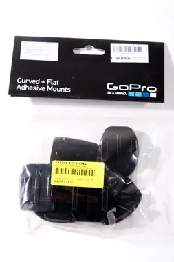 GoPro HERO Nalepovací držáky / rovné + zakřivené / HERO 2 / HERO 3 a 3+ / HERO 4 / Černá