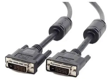 Gembird DVI video kabel (dual link) 1.8m černá