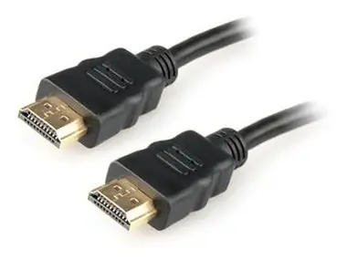 Gembird HDMI - HDMI V1.4 male-male kabel 1 m / zlacené konektory