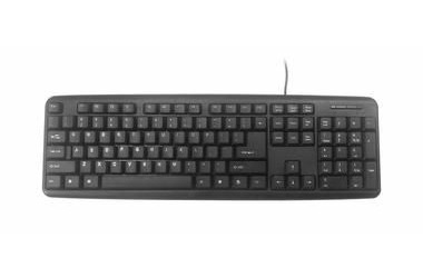 Gembird KB-U-103 (US) černá / standardní klávesnice / USB / US rozložení
