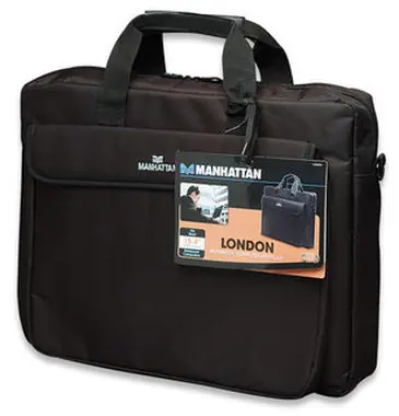 Manhattan London / taška na notebook 15,6" / černá