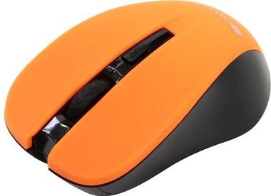 CANYON CNE-CMSW1O / optická bezdrátová / 800/1000/1200 dpi / USB / oranžová